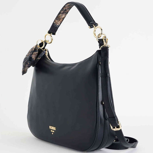 Borsa Hobo Bag PashBag Marlee 20243 Nero