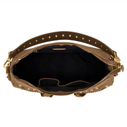 Borsa a spalla Apallosa La Carrie 162P-DB-433 donna Marrone