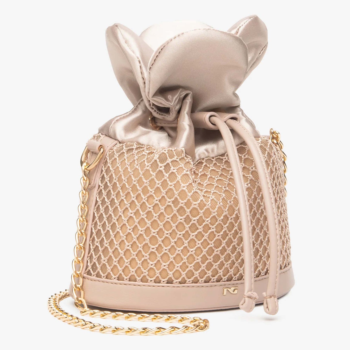 Borsa a secchiello NeroGiardini E644124DE-671 donna