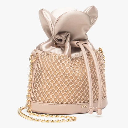 Borsa a secchiello NeroGiardini E644124DE-671 donna