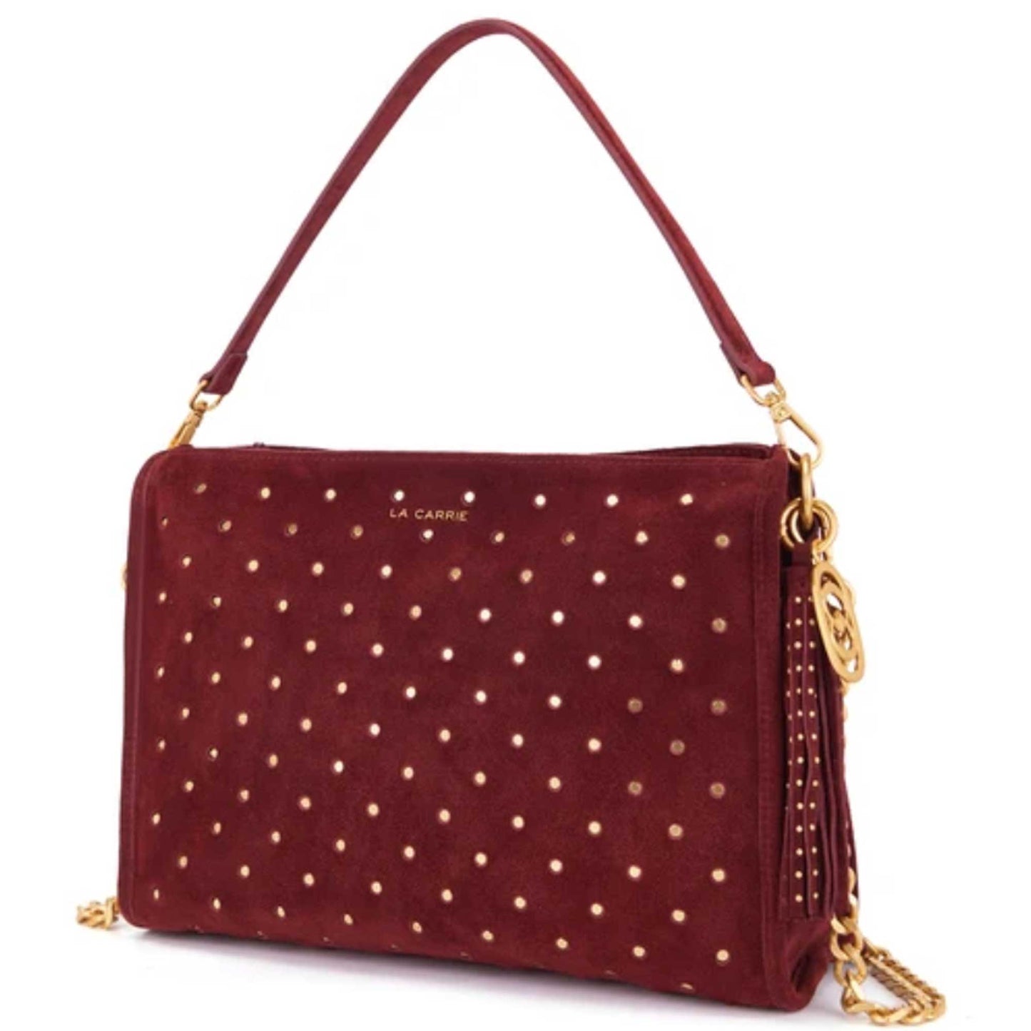 Borsa a spalla Downtown La Carrie 162P-MD-240 donna Rossa