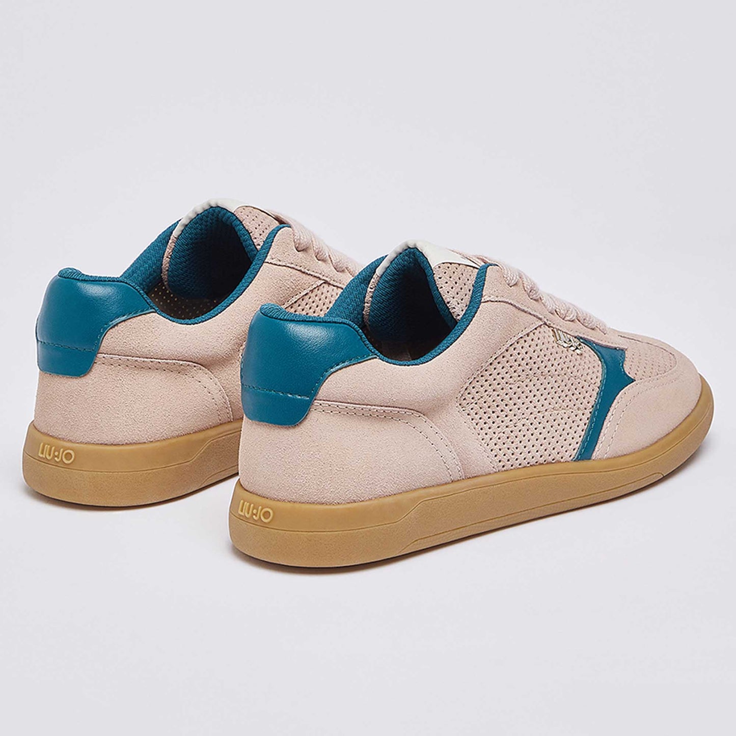 Sneakers LIU JO "Connor 01" BA6051 nude/verde acqua