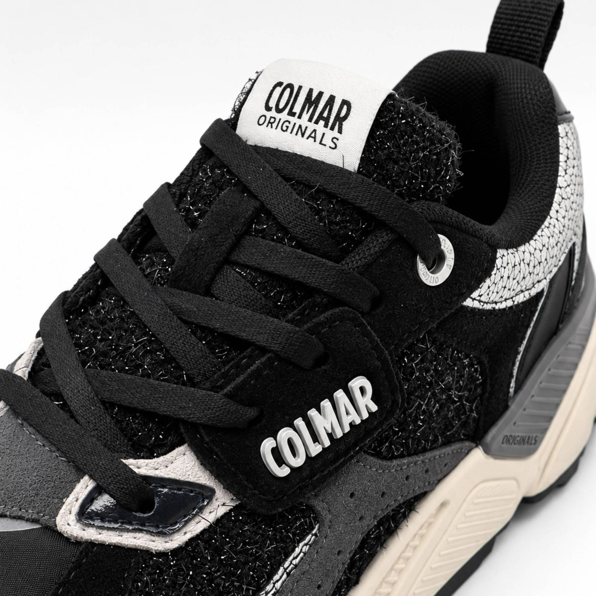 Sneaker Colmar Garner Sparkle S135 Donna Nero