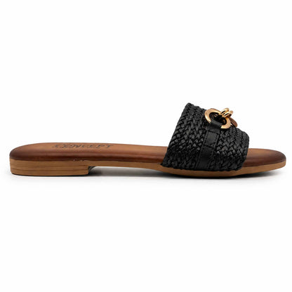 Ciabatta Concept 17113 Sandali donna Nero