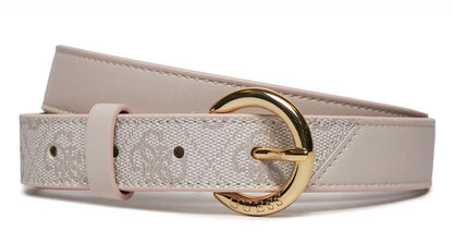 Cintura Guess BW9077-P4125 cinta donna in pelle bianco latte