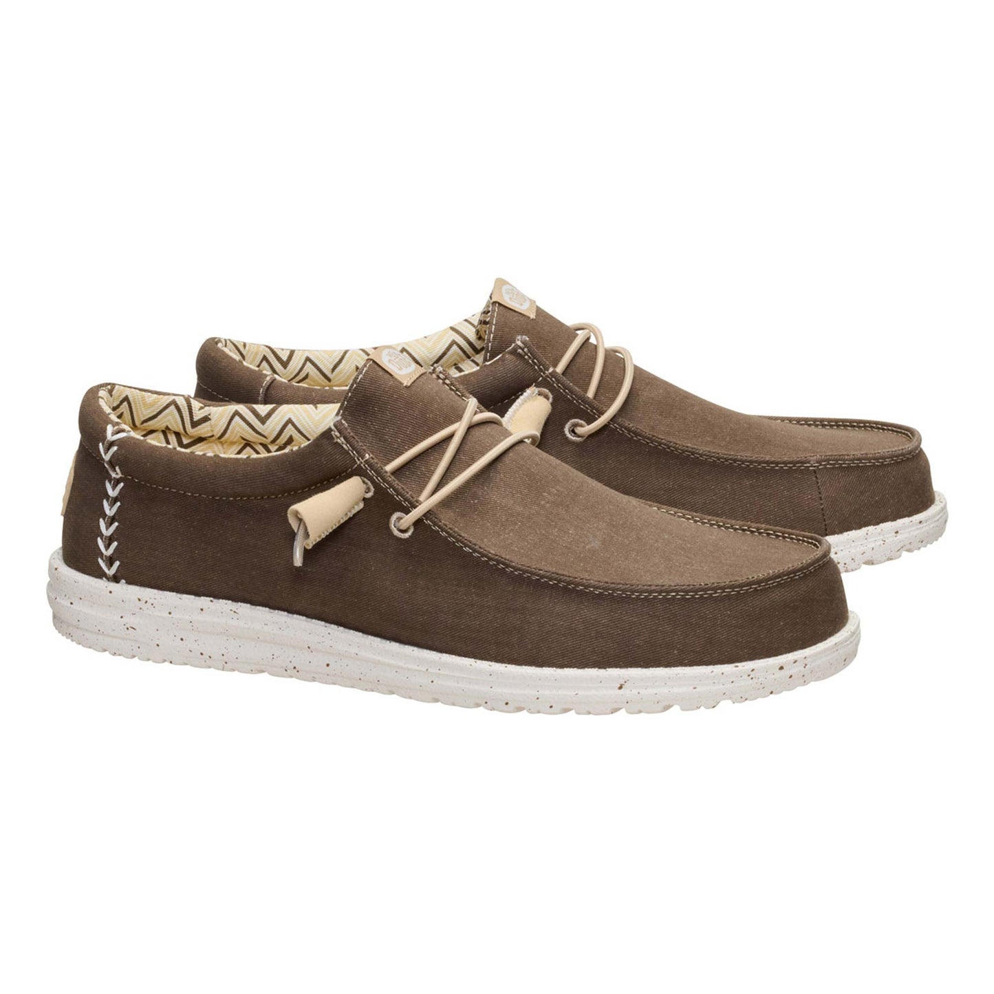 Scarpe Hey Dude Wally Stretch Canvas Uomo 40700-2LN | Comode, leggere, slip-on