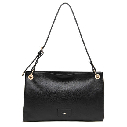 Borsa a spalla in pelle NeroGiardini I644323D-100 donna