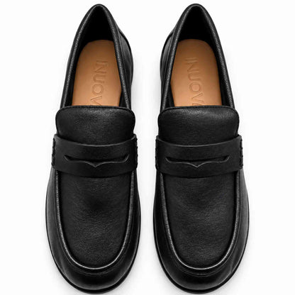 Mocassino INUOVO MC2591 donna in pelle nero