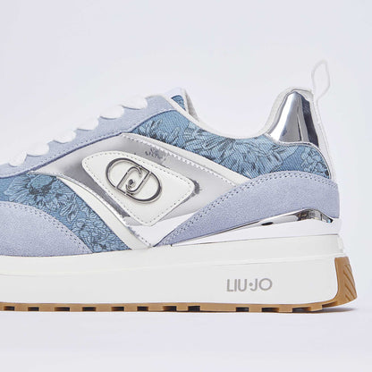 Sneakers LIU JO "Maxi Wonder 97" BA6007 azzurro/denim