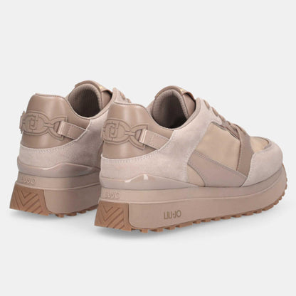 Sneakers LIU JO "Maxi Wonder" BF5005 beige