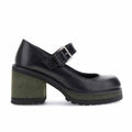 Décollété CafèNoir FE1114  in pelle con fibbia