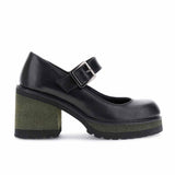 Décollété CafèNoir FE1114  in pelle con fibbia