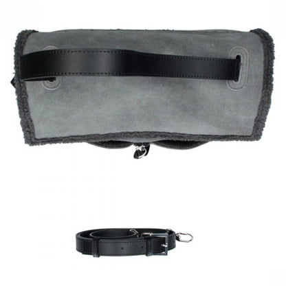 Borsa a cartella  REBELLE CLIO HYPER borsa donna in pelle grigio
