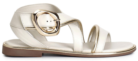 Sandali CafèNoir GG1110 asimmetric scarpe donna in pelle