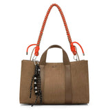 Midi bag velvet corduroy SUN68 Y46222_77 beige scuro