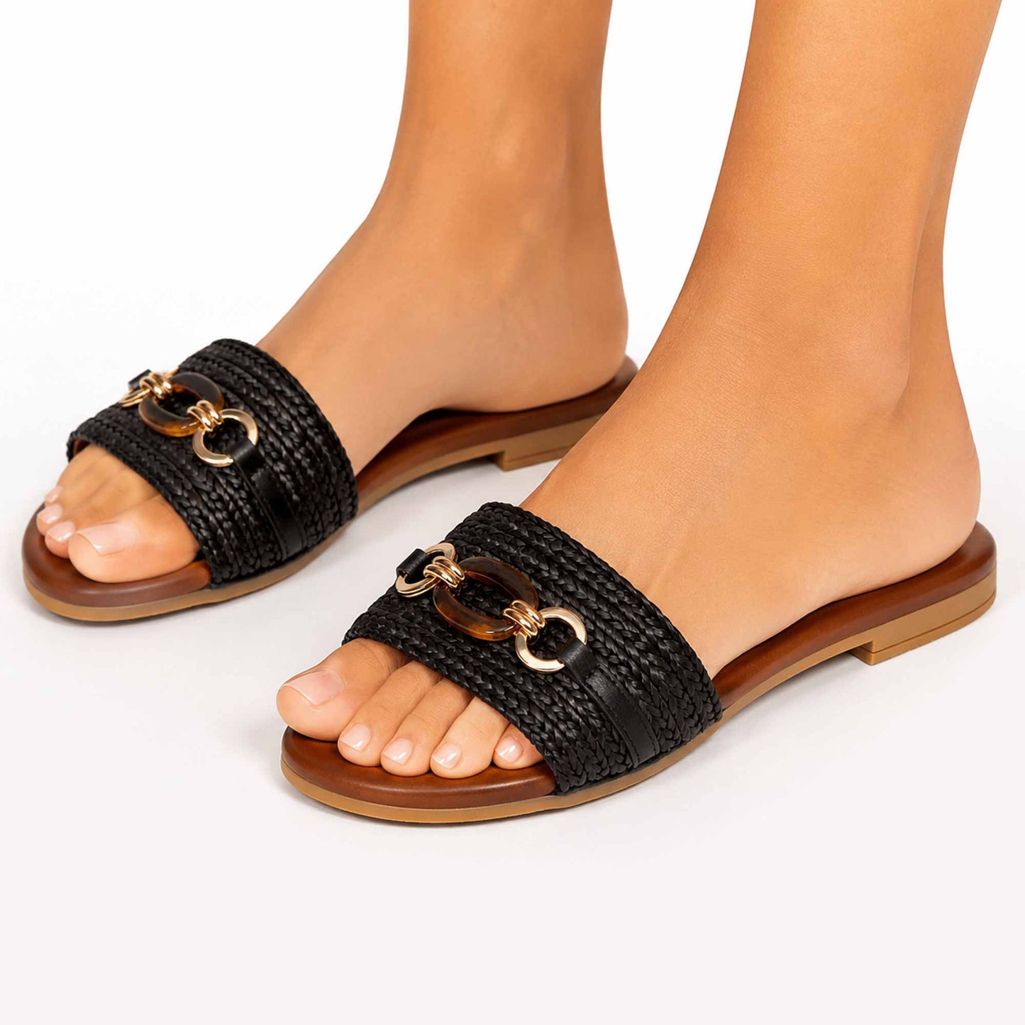 Ciabatta Concept 17113 Sandali donna Nero