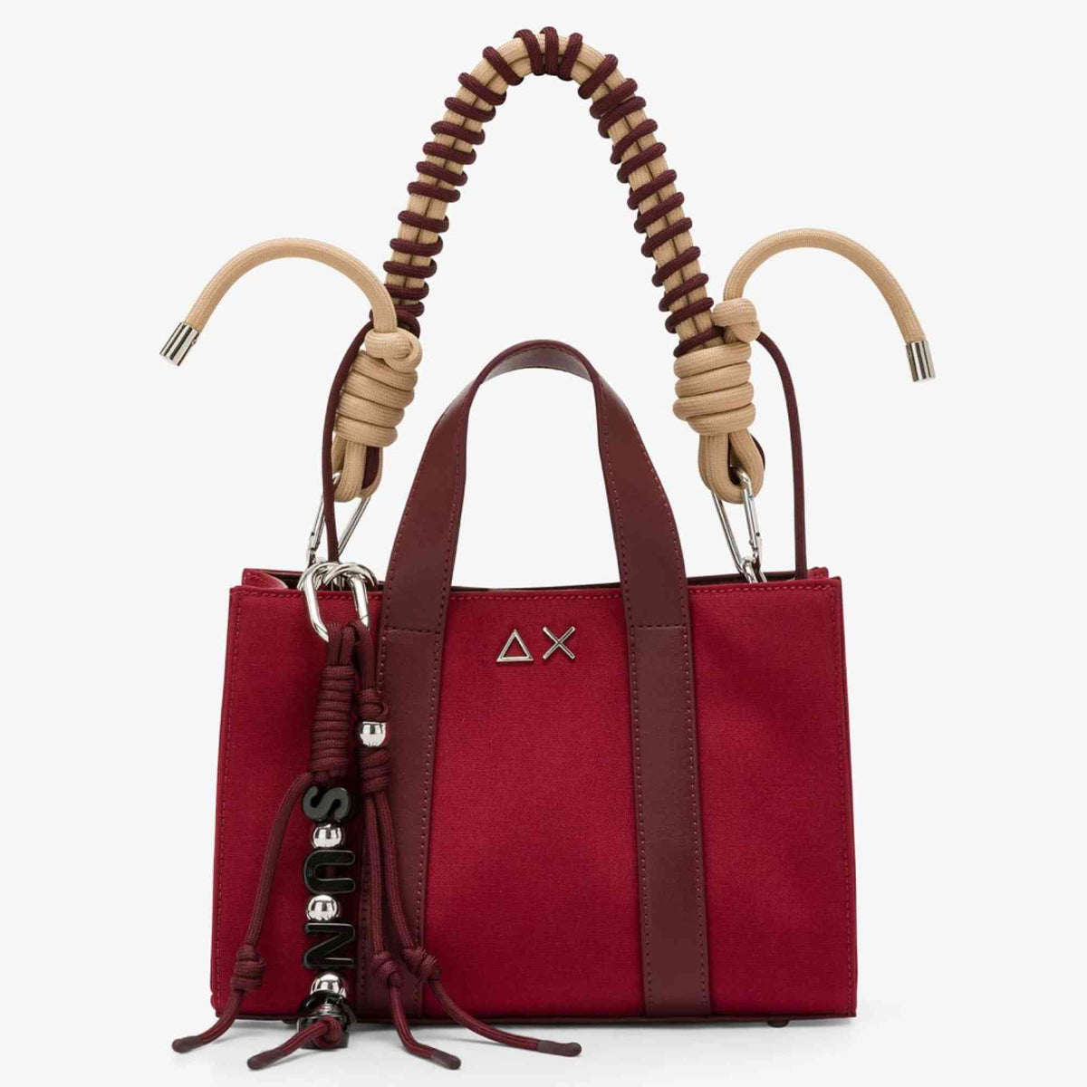 Canvas mini bag everyday SUN68 Y46200_35 bordeaux