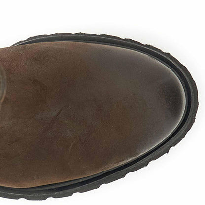 Stivali CafèNoir FD7007 in nubuck  marrone