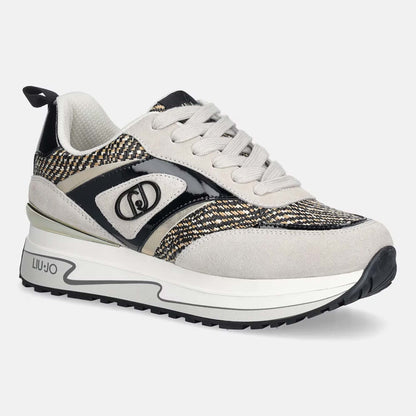 Sneakers LIU JO "Maxi Wonder 97" BA6007 nero/latte