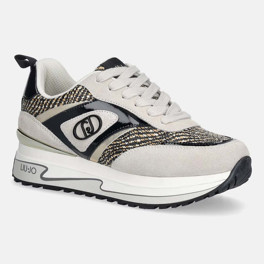 Sneakers LIU JO "Maxi Wonder 97" BA6007 nero/latte