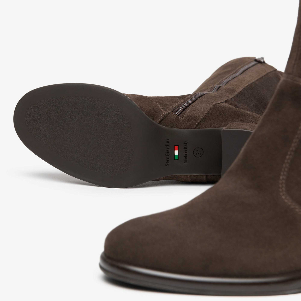 Stivali NeroGiardini I617698D-300 scarpe Marrone