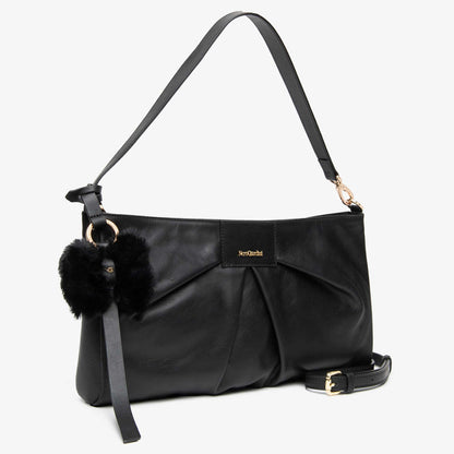 Borsa a spalla in pelle NeroGiardini I644340D-100 donna