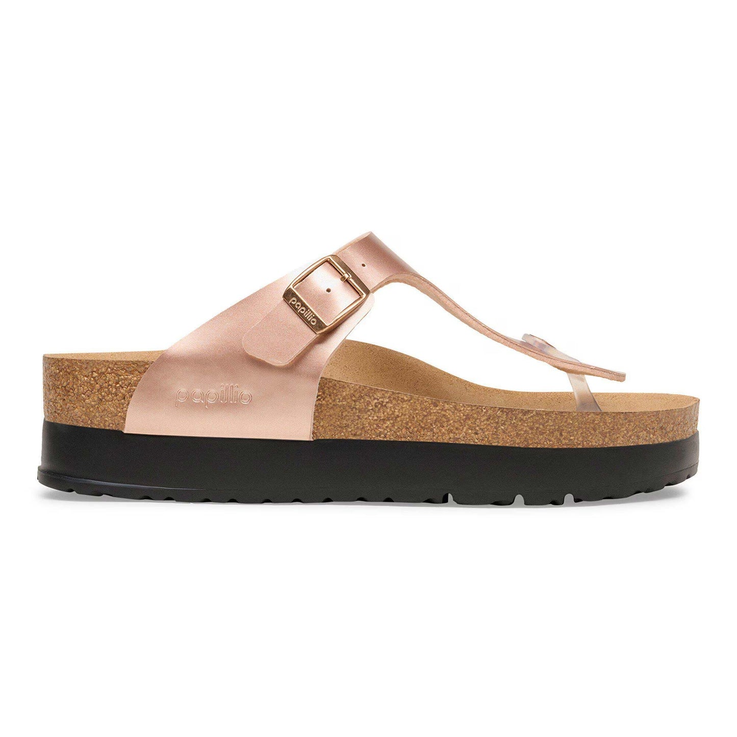 Sandali Gizeh Donna Pap Platform Papillio by Birkenstock Rame | Calzata Normale 1031235