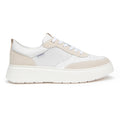 Sneakers NeroGiardini E615275 677 Donna Pelle Bianca | Tendenza e Comodità