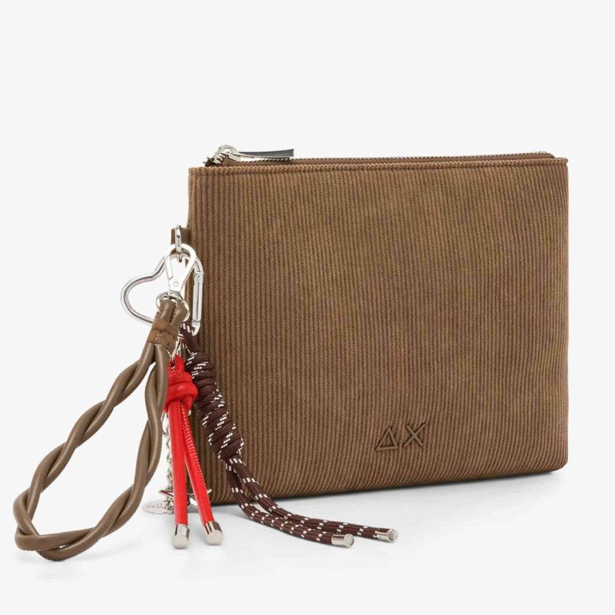 Pochette corduroy SUN68 Y46216_77 beige scuro