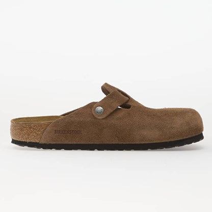 Sabot Boston  Birkenstock 1032795 camoscio Dark Tea (35-40)