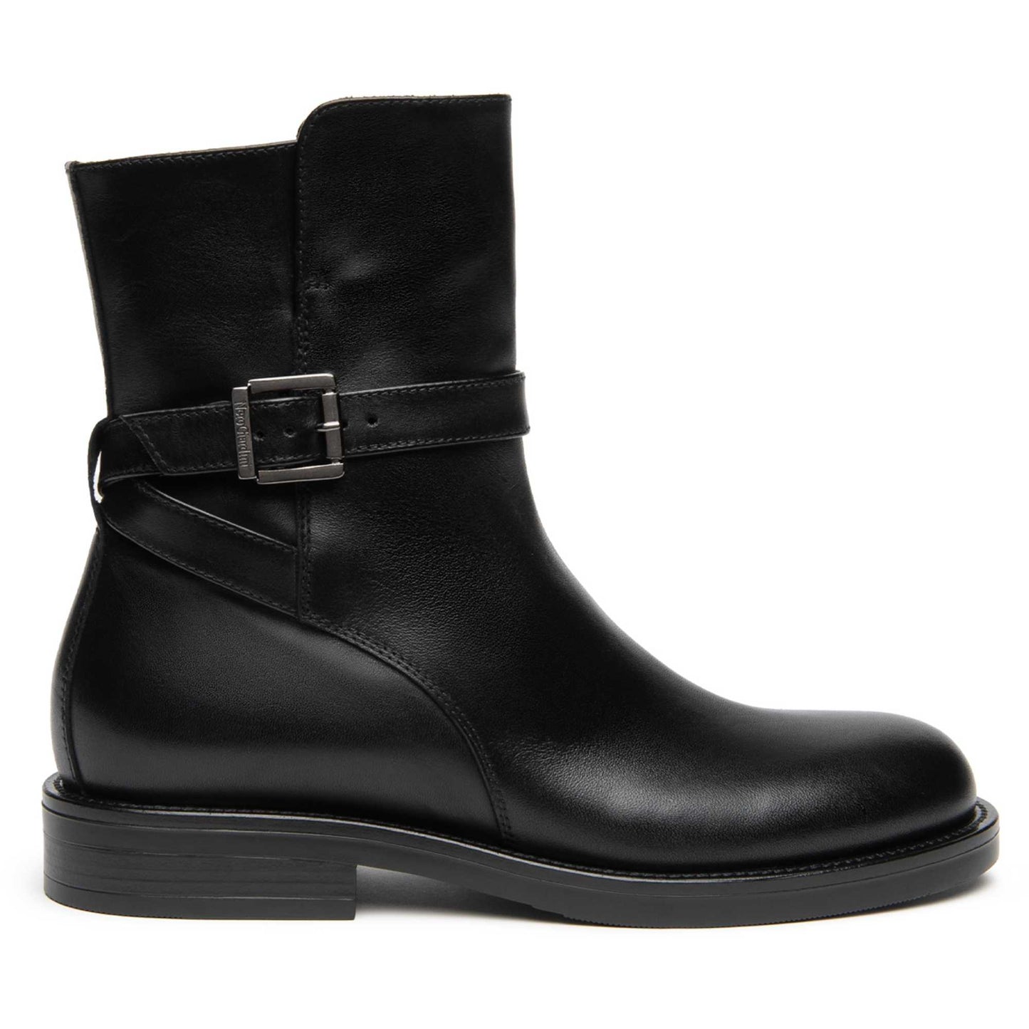 Stivaletto NeroGiardini I617980D-100 Biker donna