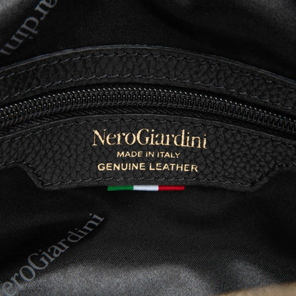 Borsa a spalla in pelle NeroGiardini I644325D-100 donna