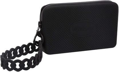 Borsa donna Mini bag Chain Havaianas in  silicone nero