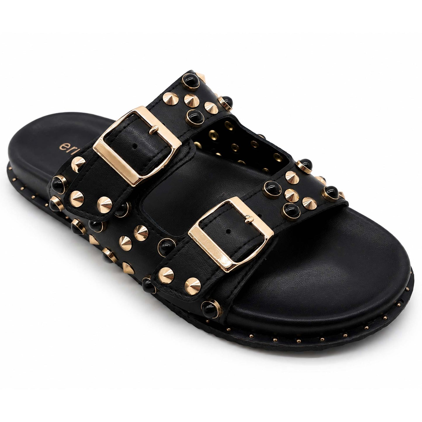 Sandali Ermans 4040 ciabatte donna nero