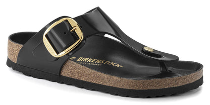 Sandali Gizeh Big Buckle Birkenstock 1021467 nero shine (36-40)