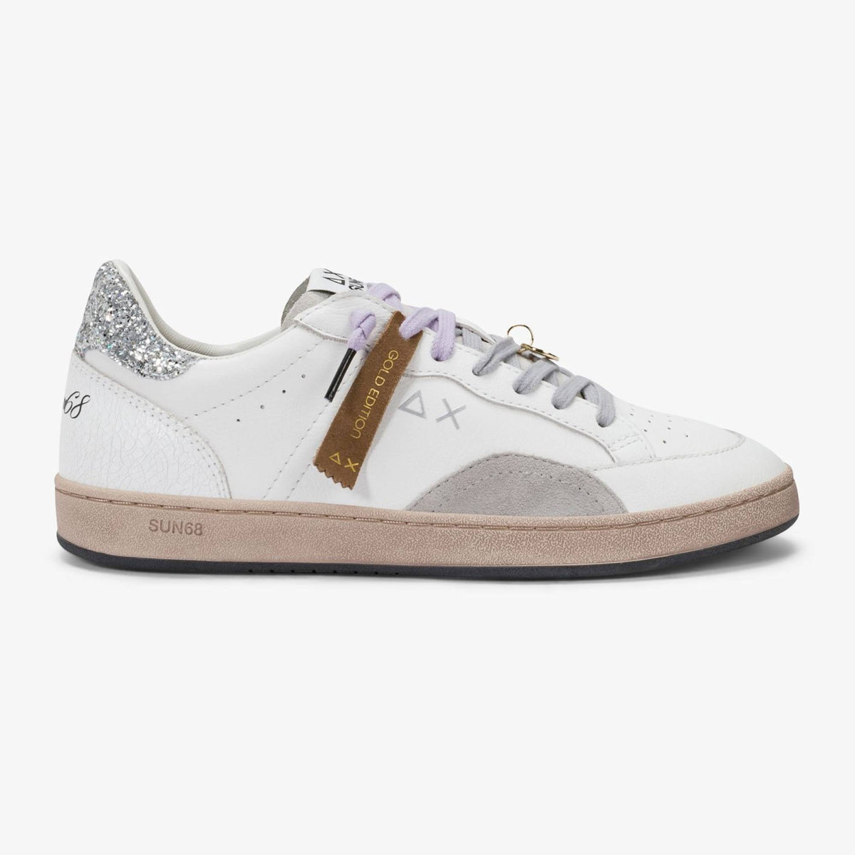 Sneaker SUN68  Urban Street Z46249-01 in pelle