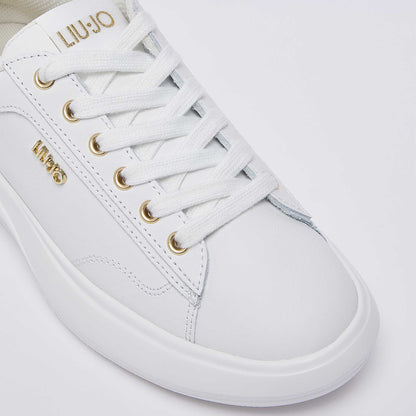 Sneakers LIU JO "Casper 01" BA6069 bianco/oro