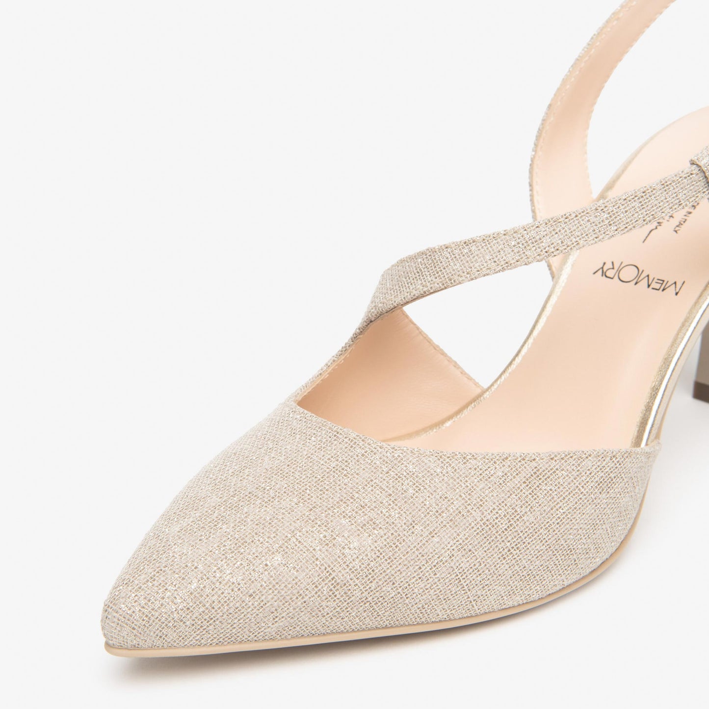 Décolleté NeroGiardini Donna Oro E607010-412 | Tacco Comodo 7,5 cm