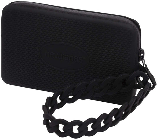 Borsa donna Mini bag Chain Havaianas in  silicone nero