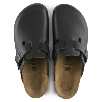 Sabot Boston Birkenstock 0060193 pelle nera (35-40)