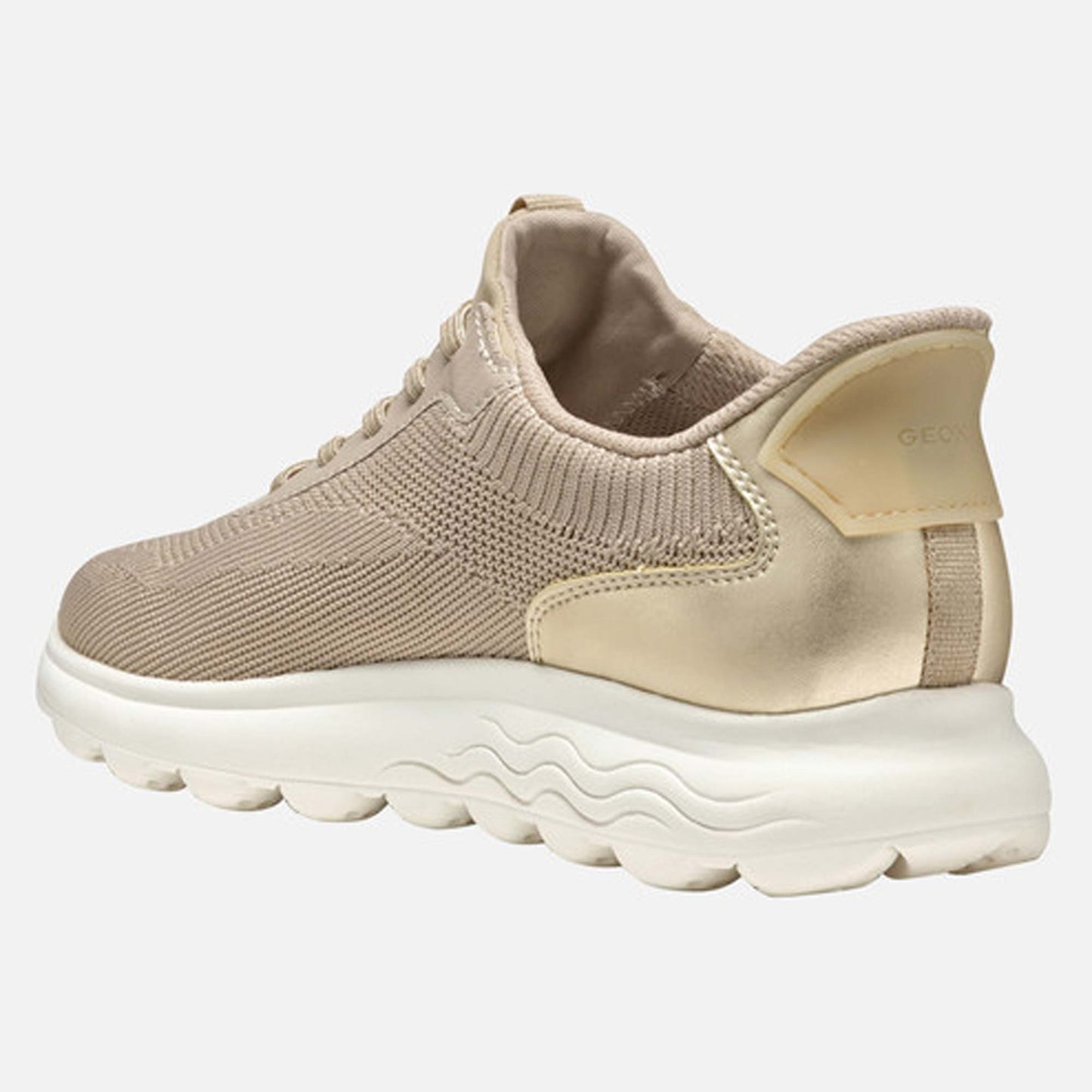 Sneakers GEOX Spherica Plus A Donna Fast In D557MA taupe/gold