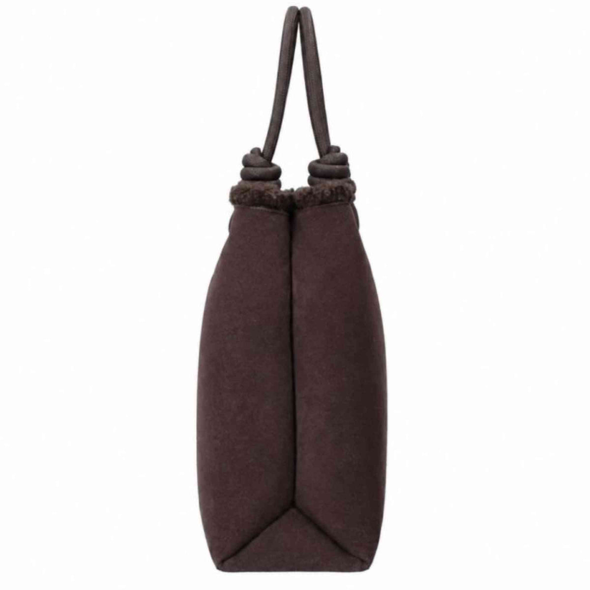 Borsa a mano  REBELLE ASE BIG FURRY Marrone wengè