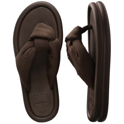 Havaianas Over Puffed up Marrone | Sandali Infradito Donna 4150281.0727