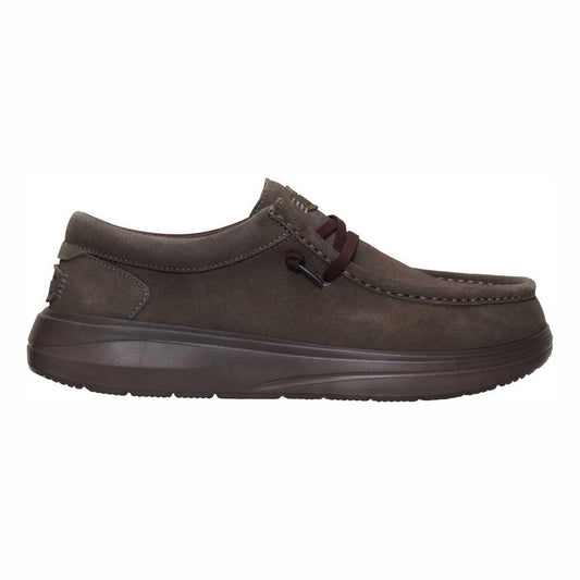 Scarpe Hey Dude Wally Comf Suede 41975-2KU marrone