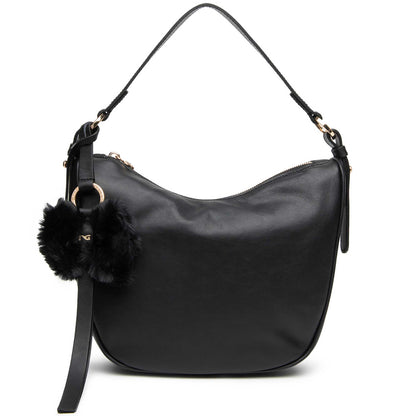 Borsa hobo in pelle NeroGiardini I644342D-100 donna
