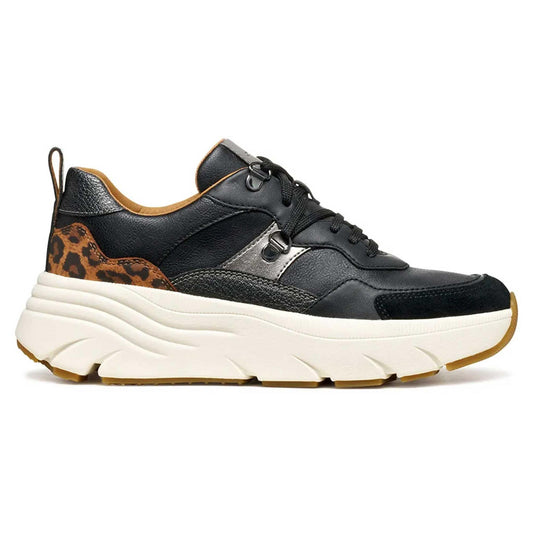 Sneakers GEOX "Diamanta" D36UFE scarpe nero