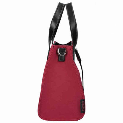 Rebelle Poppy mini bag Oxblood con tracolla