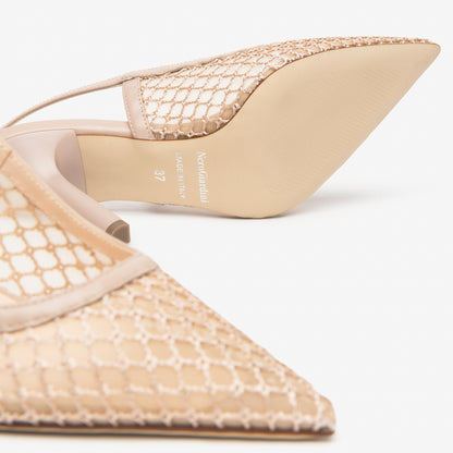 Décolleté NeroGiardini Donna Beige E615432-671 | Tacco Comodo 9,5 cm