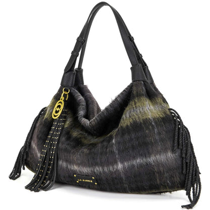 Borsa shopping KeralaLa Carrie 162M-TX-471 donna Nera
