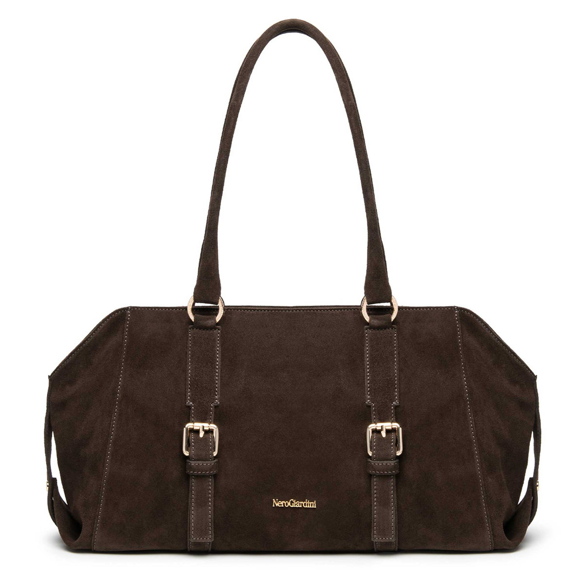 Bauletto in pelle NeroGiardini I644320D-300 donna Marrone